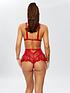  image of ann-summers-bodywear-the-extrovert-crotchless-set-bright-red