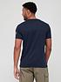  image of brave-soul-crew-neck-california-vibes-printed-t-shirt-navy