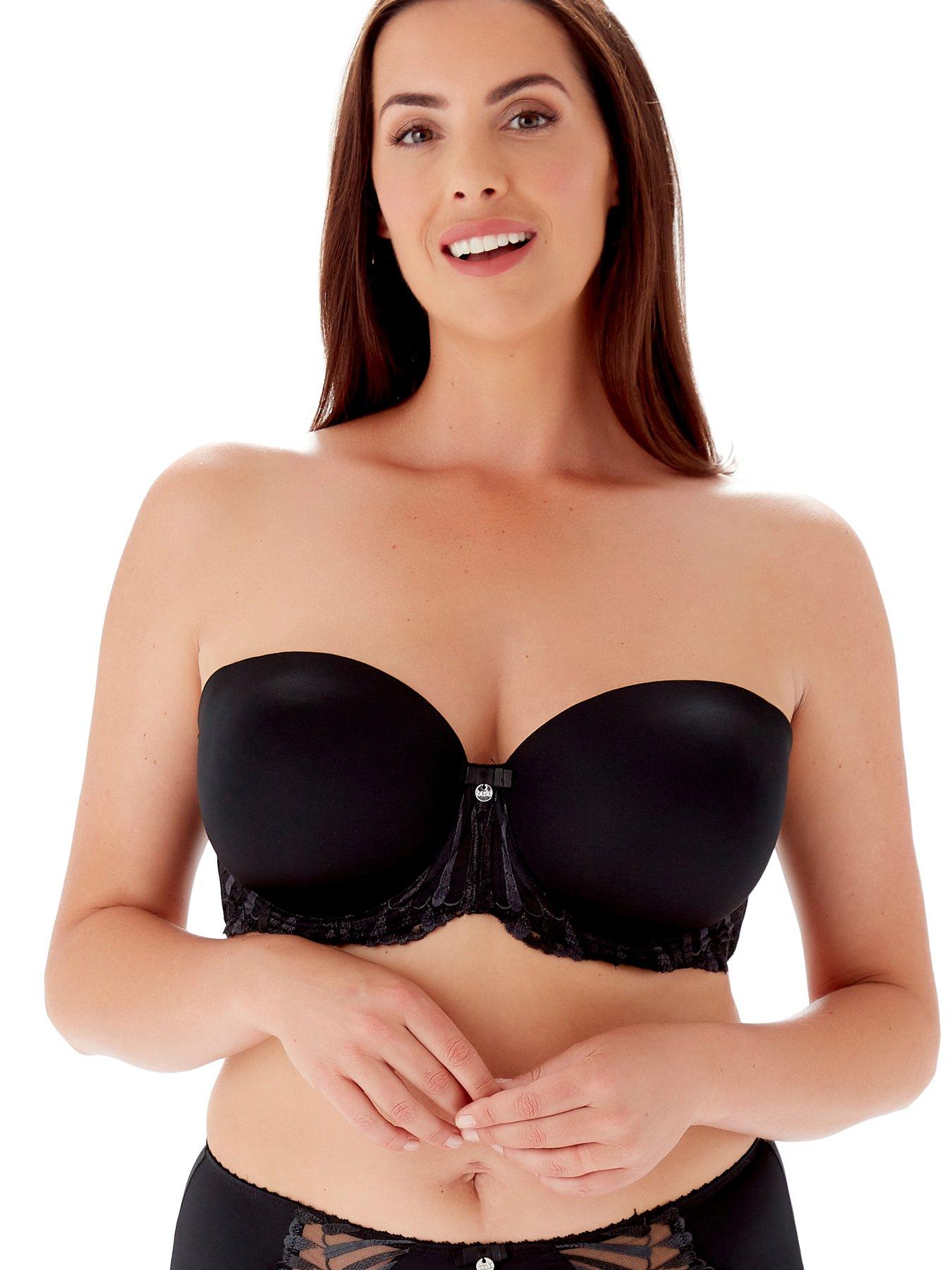 Dana Wired Strapless Bra - Beige