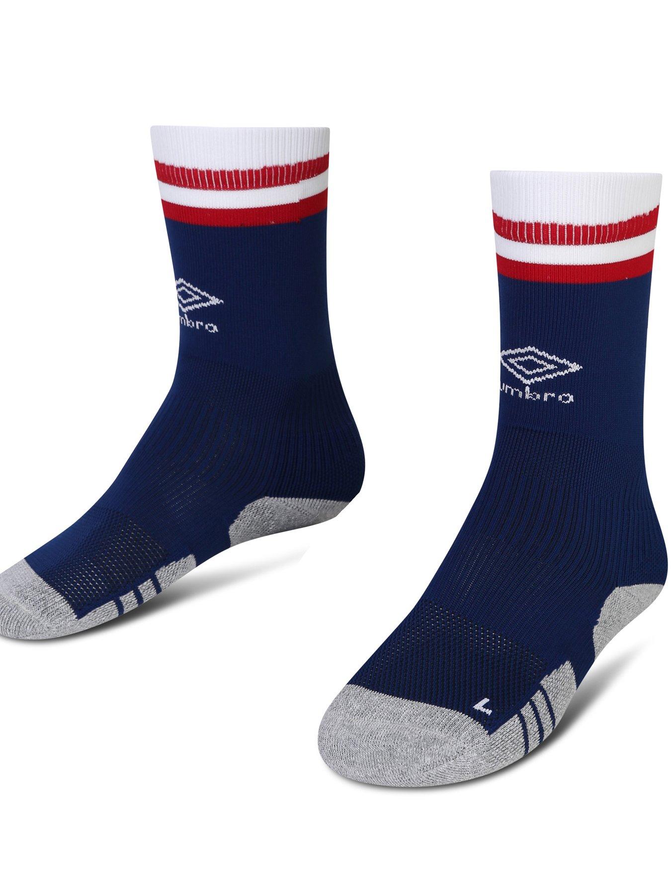 Umbro Men's England Rugby 22/23 Home MidCalf Sock White very.co.uk