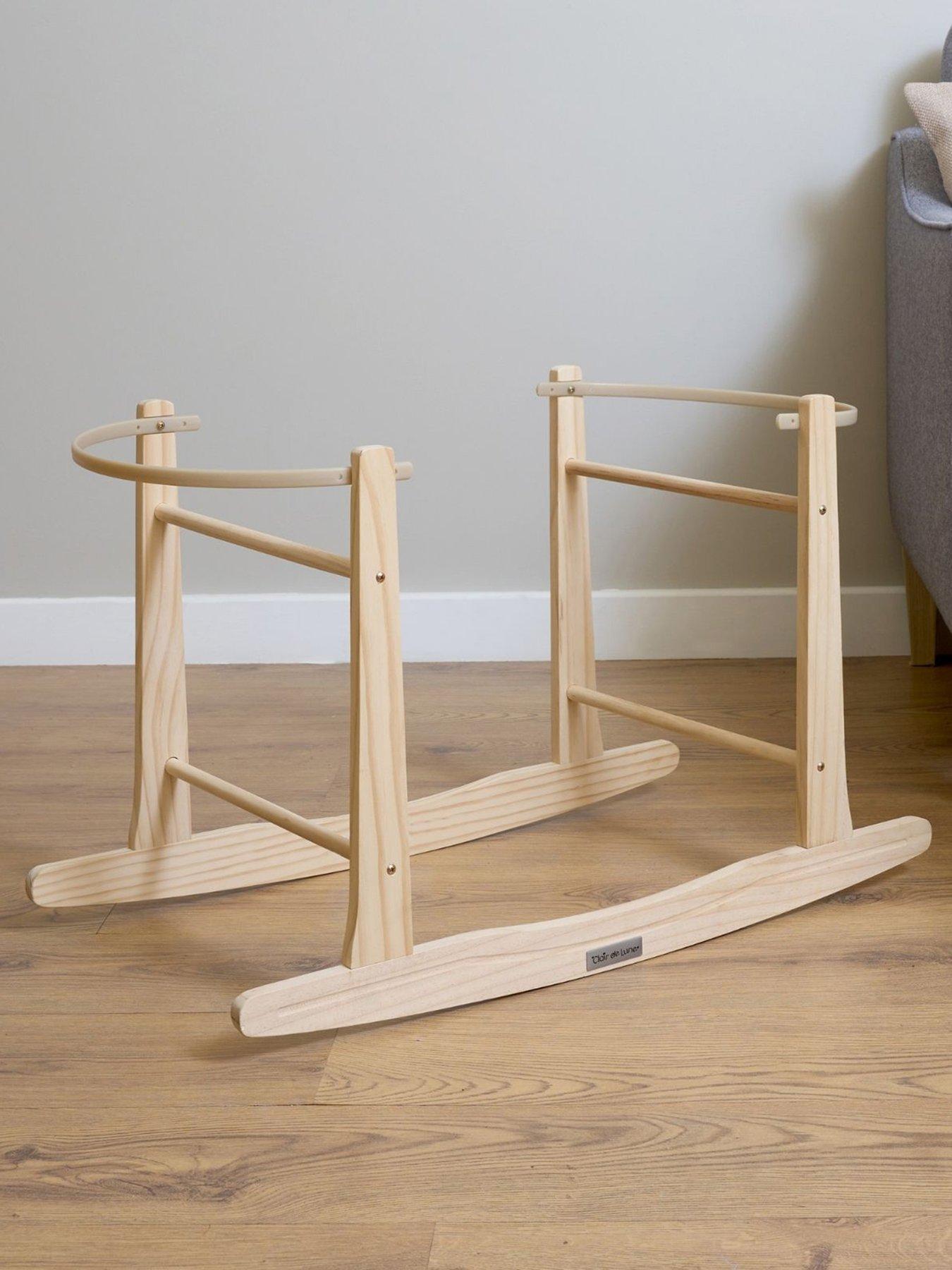 Image 1 of 2 of Clair De Lune Moses Basket Rocking Stand