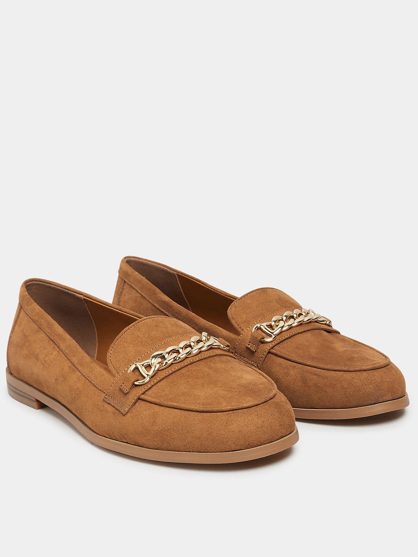 Long Tall Sally Chain Loafer - Brown