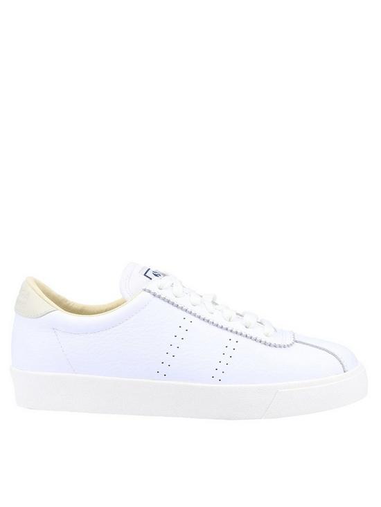SUPERGA 2843 Club S Comfort Leather Trainers White very.co.uk