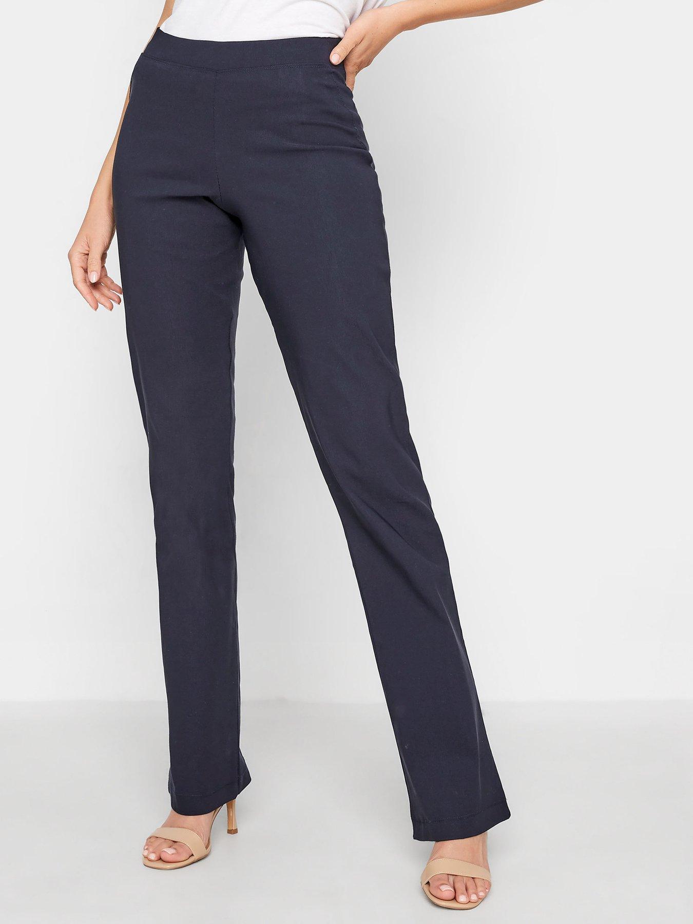 Navy Slim Fit Bi-stretch Trousers