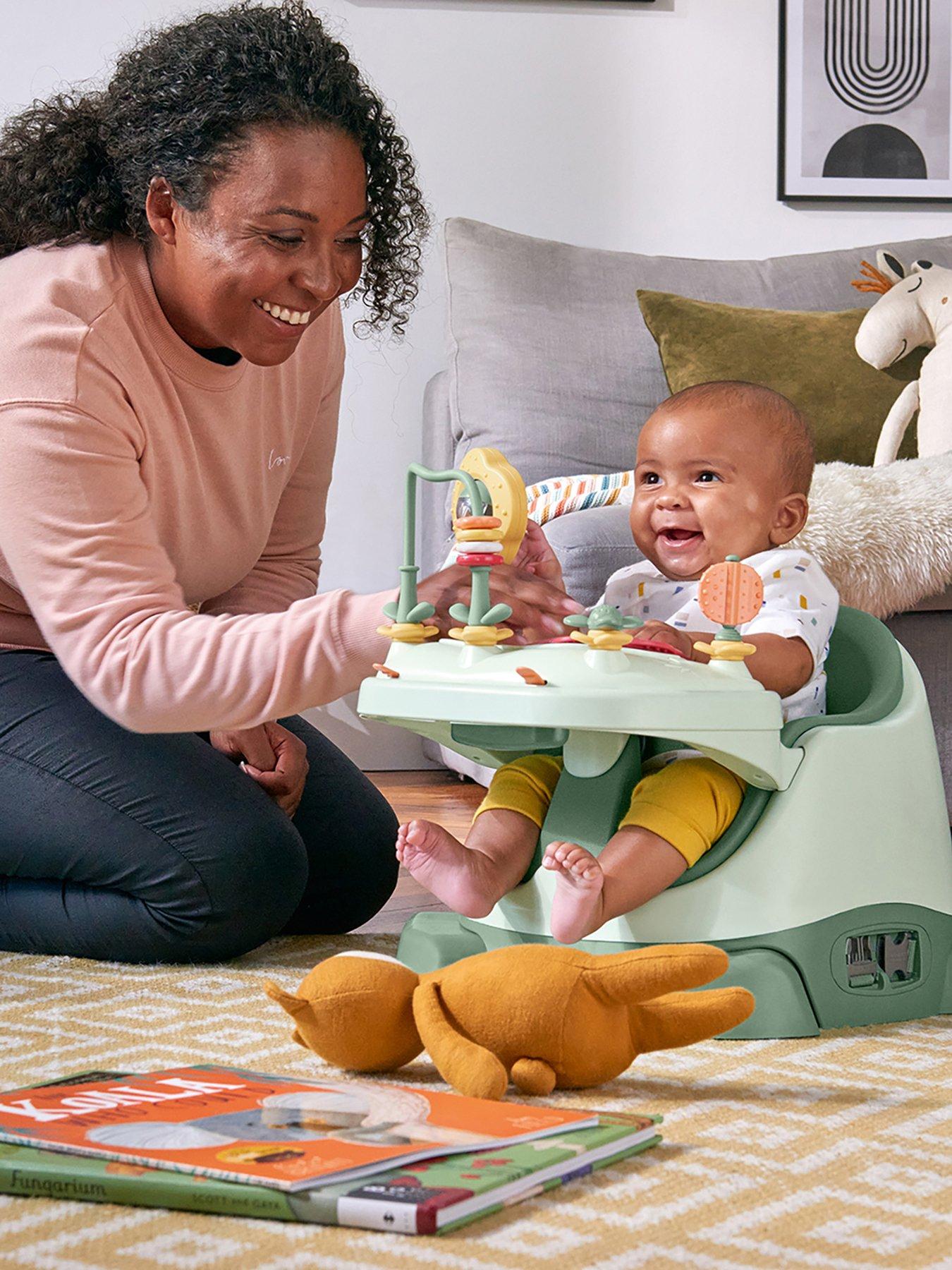 undefined Baby Bug and Activity Tray- Eucalyptus - Green