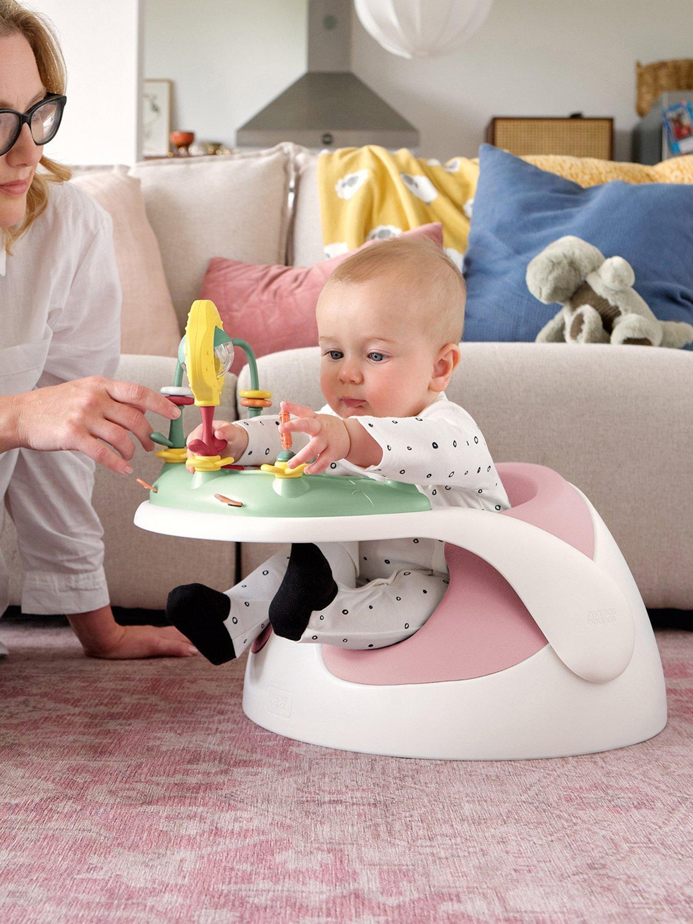 undefined Baby Snug and Activity Tray- Blossom - Pink