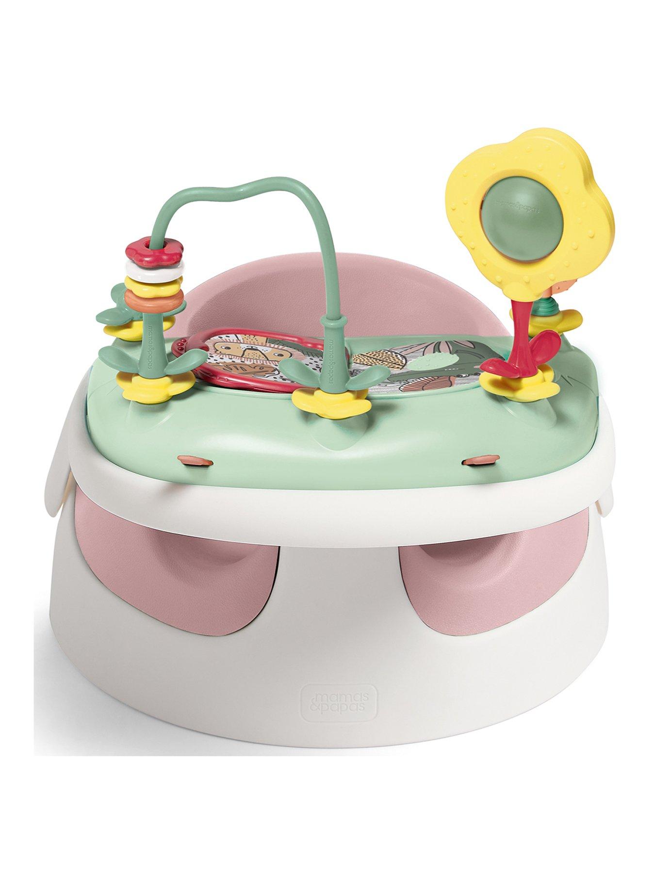 Product photograph of Mamas Papas Baby Snug And Activity Tray- Blossom from very.co.uk