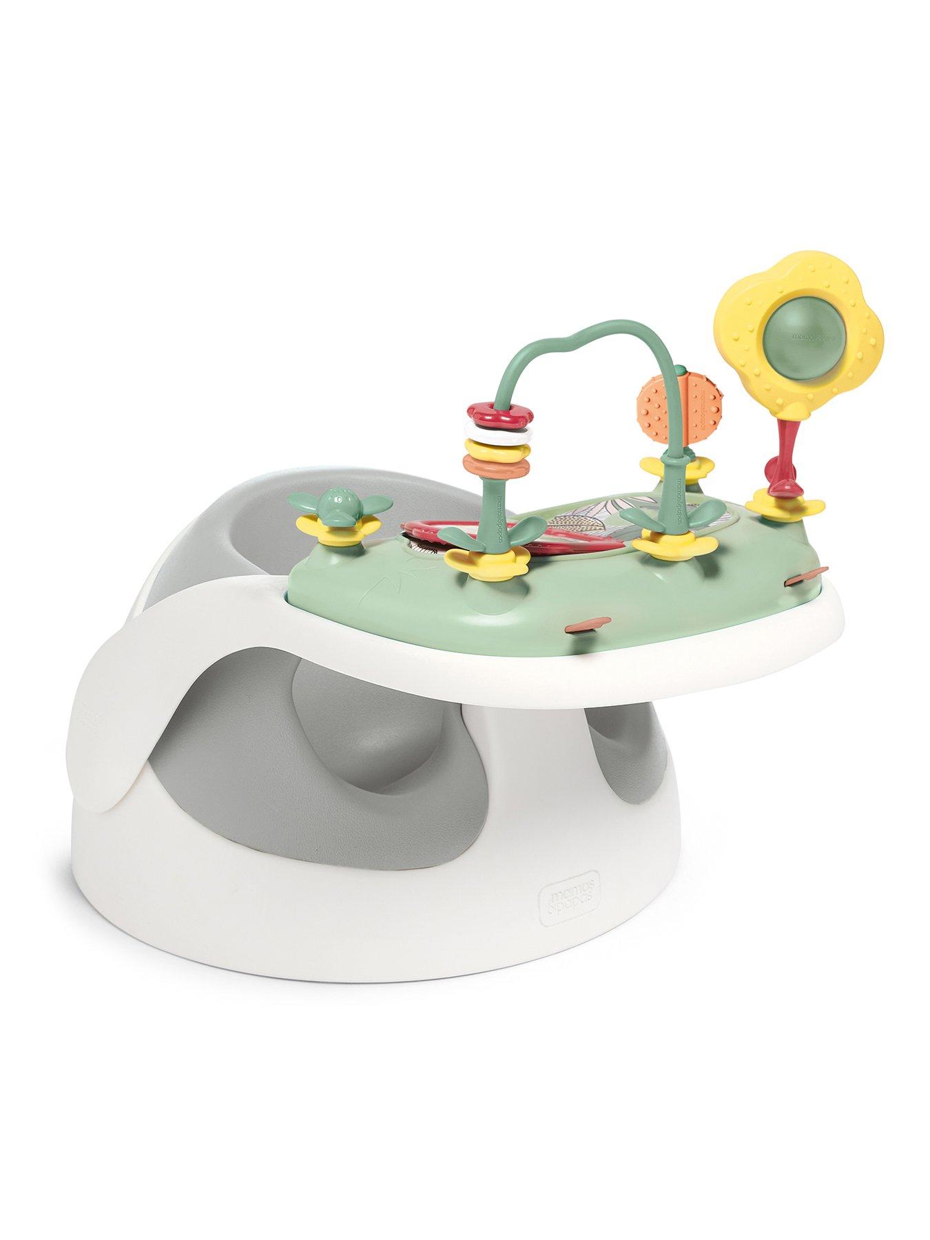 Image 3 of 7 of Mamas & Papas Baby Snug and Activity Tray- Pebble Grey