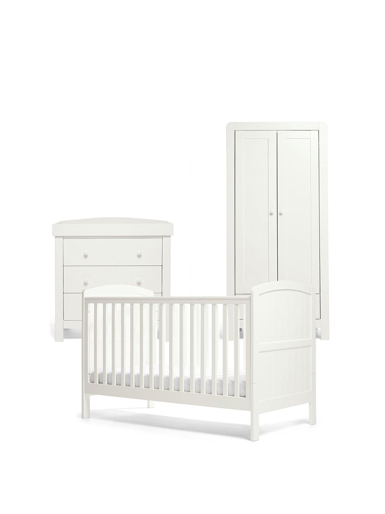 Mamas & Papas Dover 3 Piece Set White very.co.uk