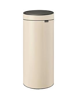 Product photograph of Brabantia 30 Litre Touch Bin from very.co.uk
