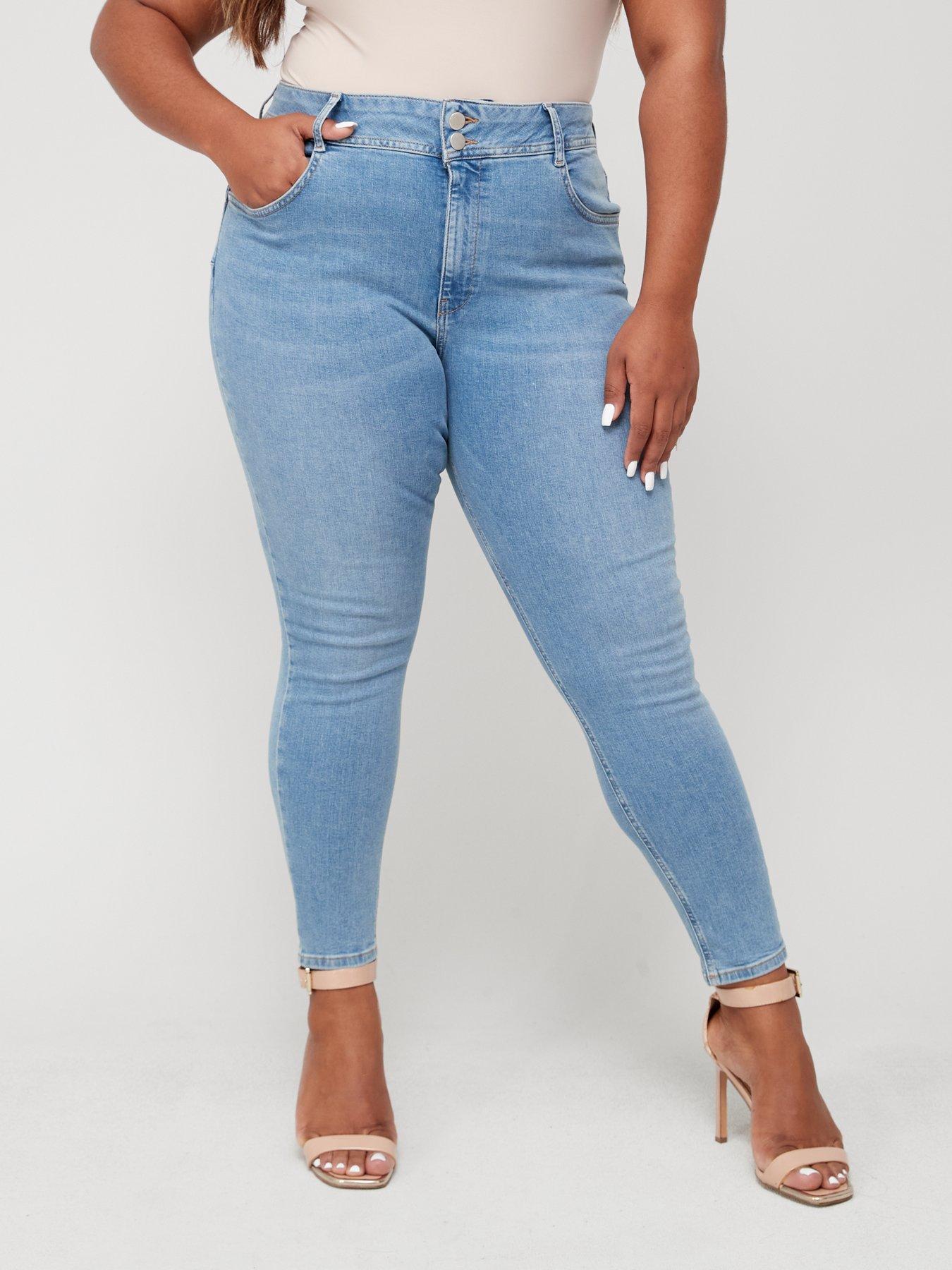 Blue 32                  EU WOMEN FASHION Jeans Embroidery Zara Jeggings & Skinny & Slim discount 95% 