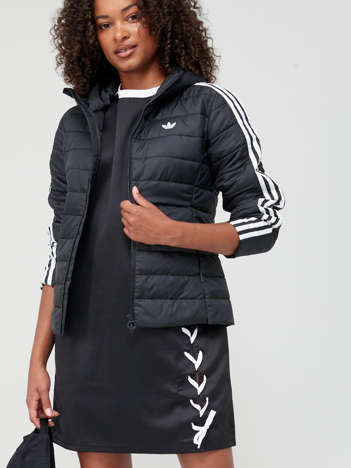 adidas Originals Slim Jacket - Black | very.co.uk