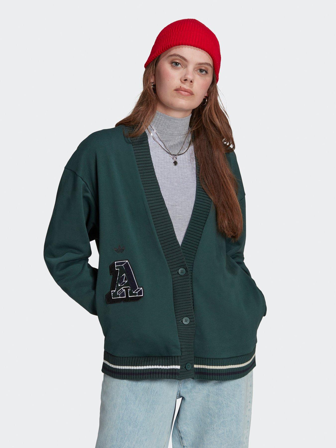 adidas Originals Cardigan Dark Green very