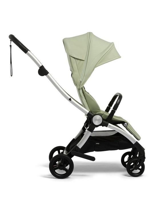 front image of mamas-papas-airo-stroller-eucalyptus