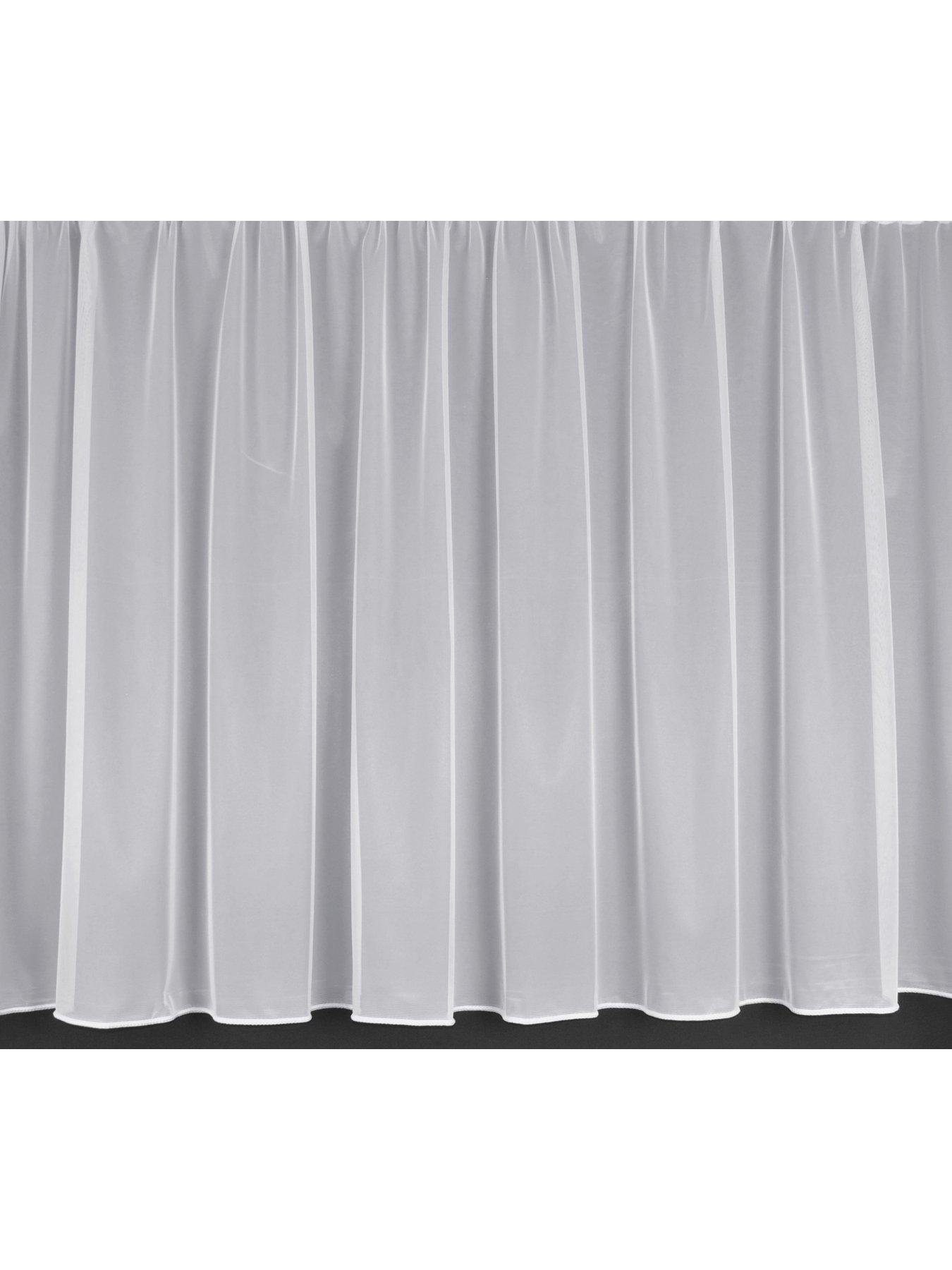 Sue Weighted Net Curtaining (available by the metre) | very.co.uk