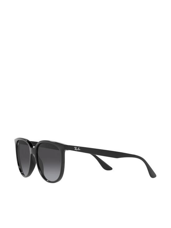 front image of ray-ban-rb-4378-round-sunglasses
