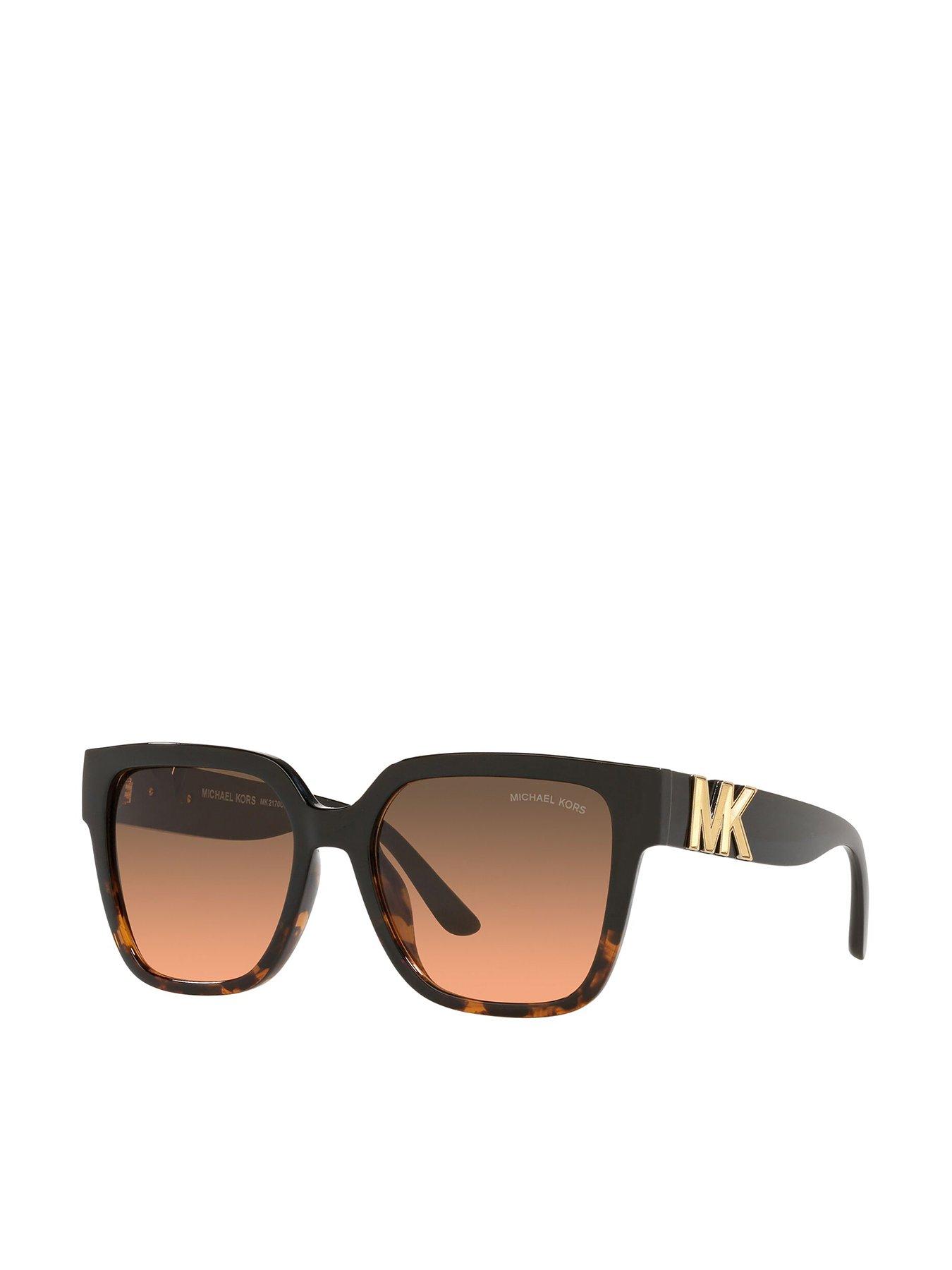 Michael kors store black square sunglasses