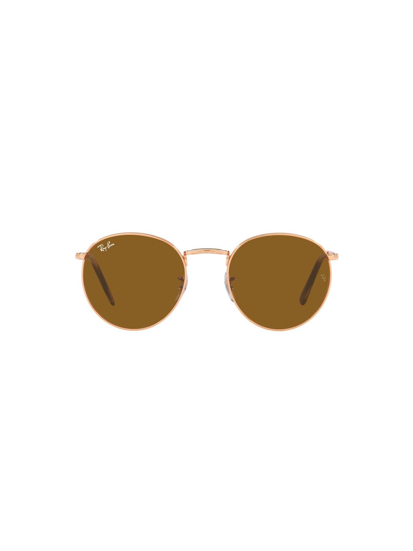 Image 2 of 4 of Ray-Ban New Round Sunglasses - Gold