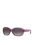  image of ray-ban-jackie-ohh-rectangle-sunglasses-pink