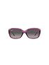  image of ray-ban-jackie-ohh-rectangle-sunglasses-pink