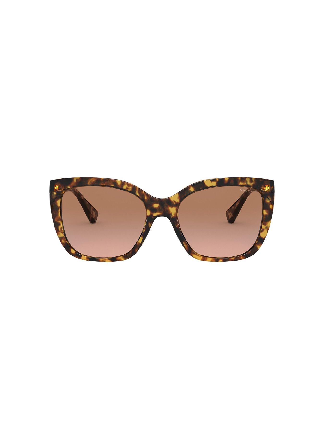 Image 2 of 4 of Ralph 5265&nbsp;Square Sunglasses - Havana