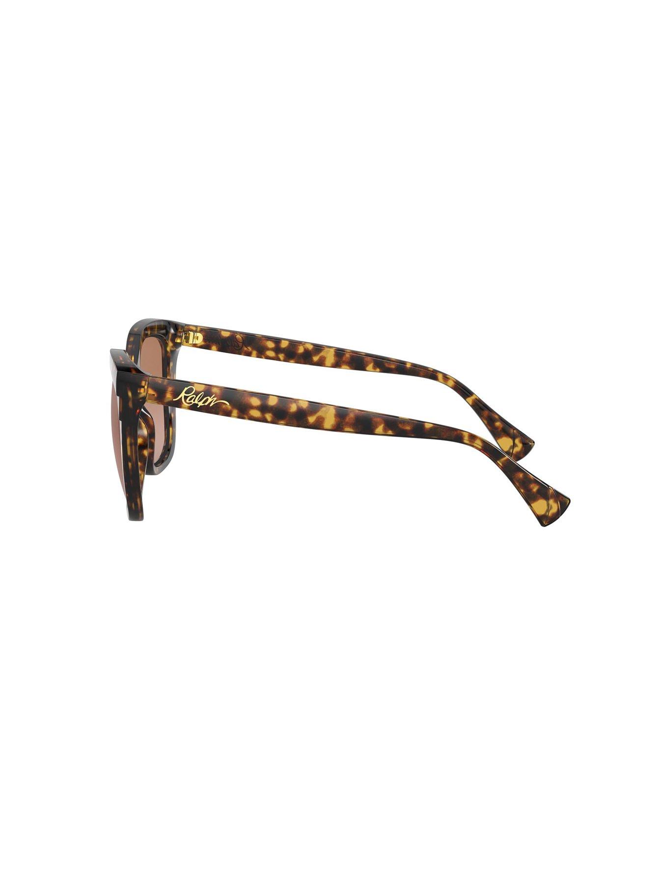 Image 3 of 4 of Ralph 5265&nbsp;Square Sunglasses - Havana