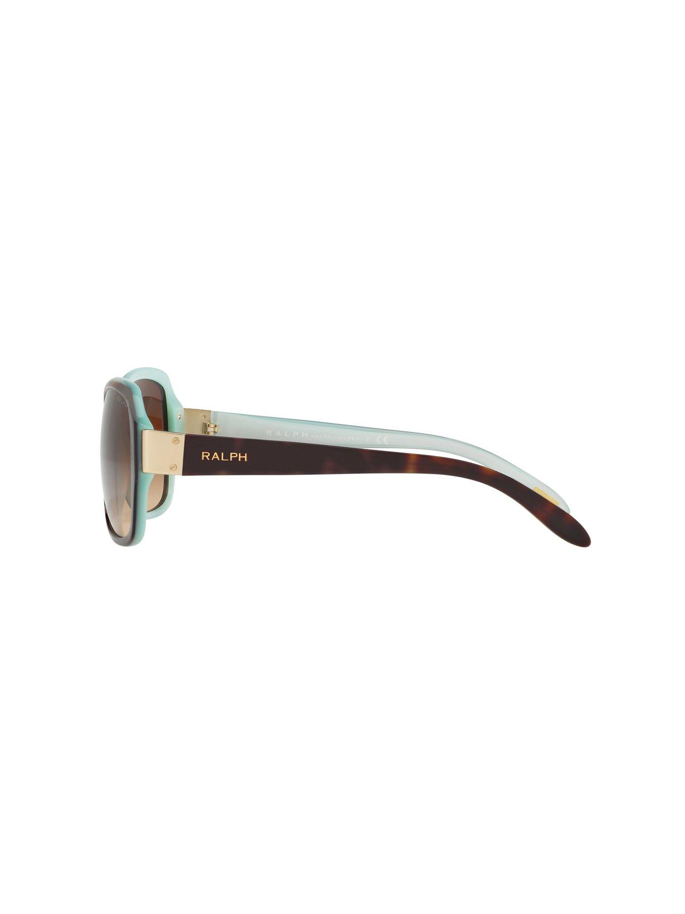 Image 3 of 4 of Ralph 5138&nbsp;Square Sunglasses - Havana