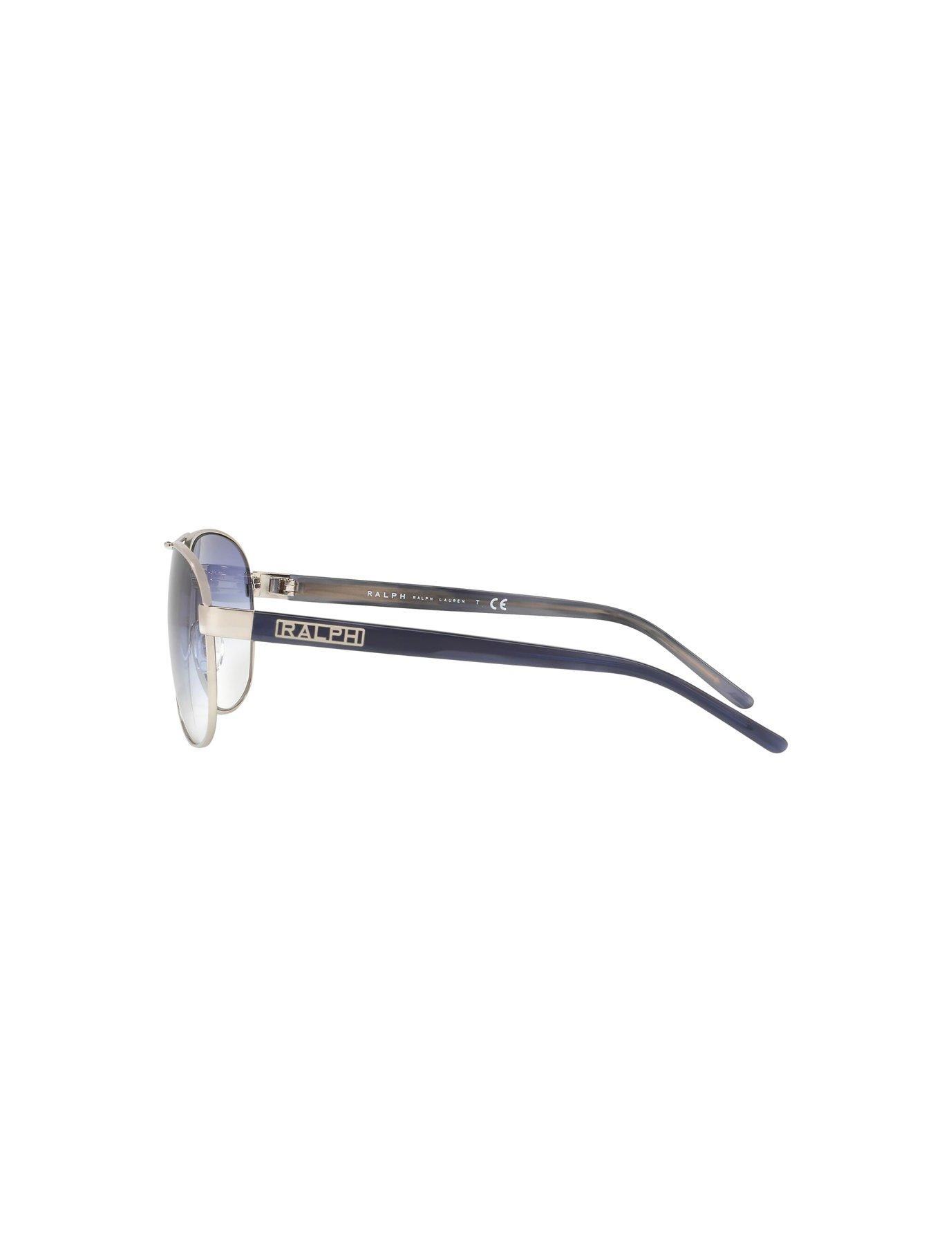 Ralph Lauren 4004 Pilot Sunglasses - Silver 