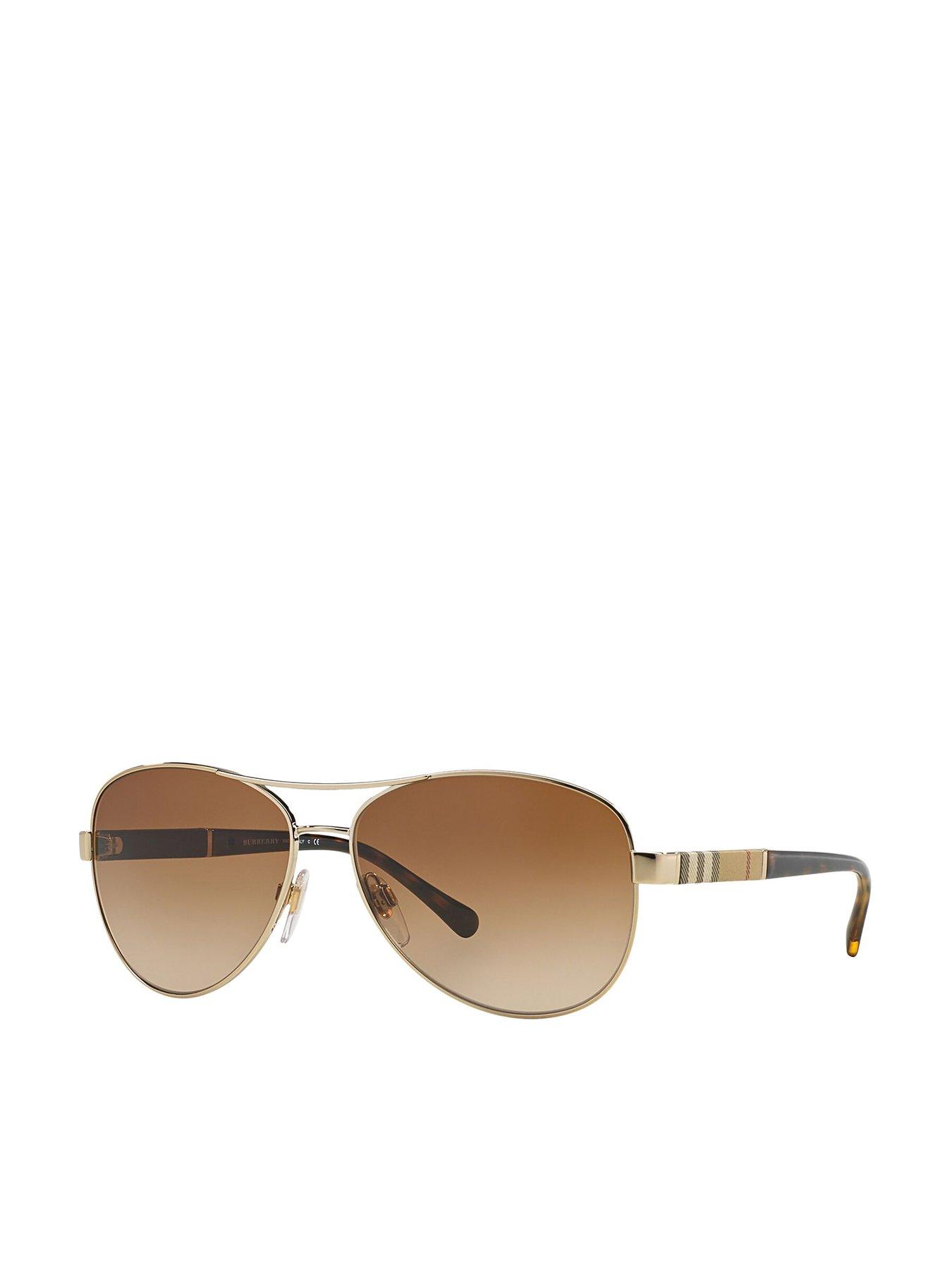 burberry sunglasses aviator womens