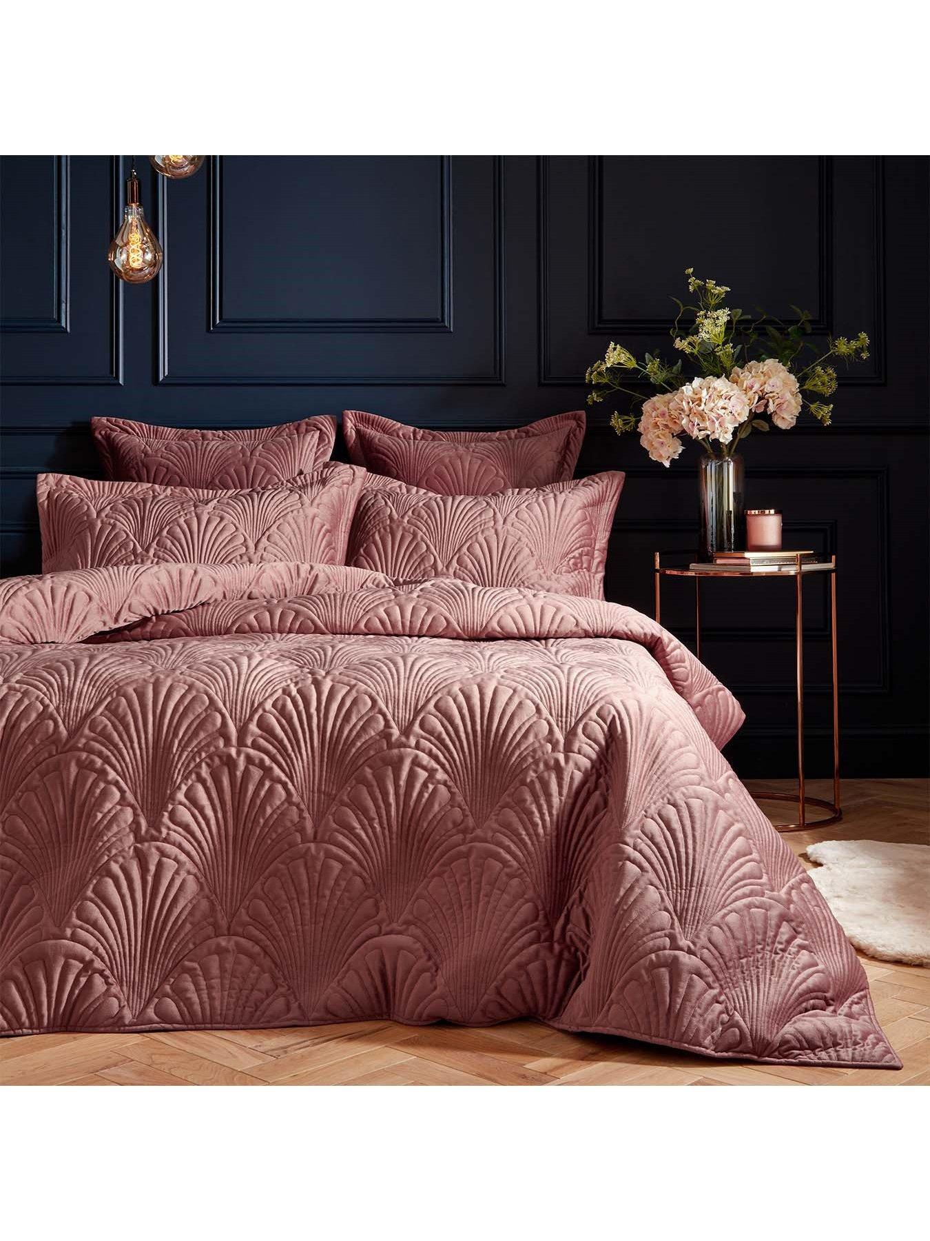 Paoletti Palmeria Duvet Cover Set - Blush