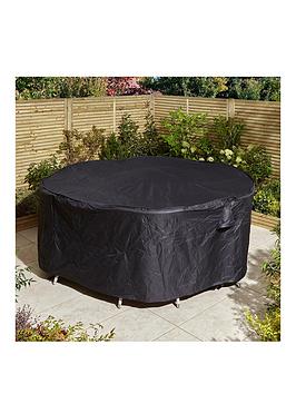 Product photograph of Rowlinson Garden Furniture Cover Round Dia 250x93cm from very.co.uk