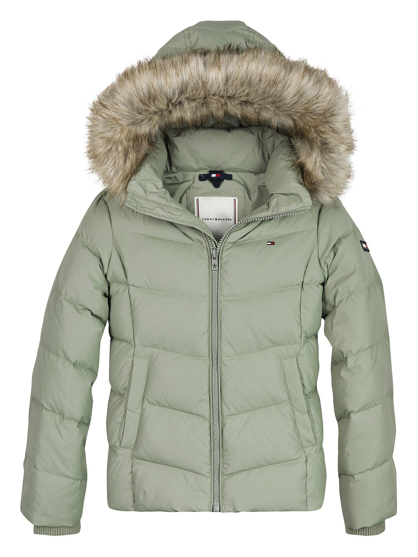 UK Seller New Warm Girls Kids Fashion Pretty Jacket Coat Outwear  3-8 Years 3003 