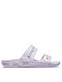  image of crocs-classic-marbled-two-strap-flat-sandals