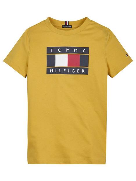 tommy-hilfiger-boys-global-stripe-flag-t-shirt-yellow