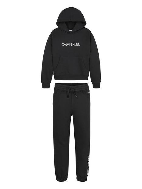 calvin-klein-jeans-boys-institutional-logo-hoodie-set-black