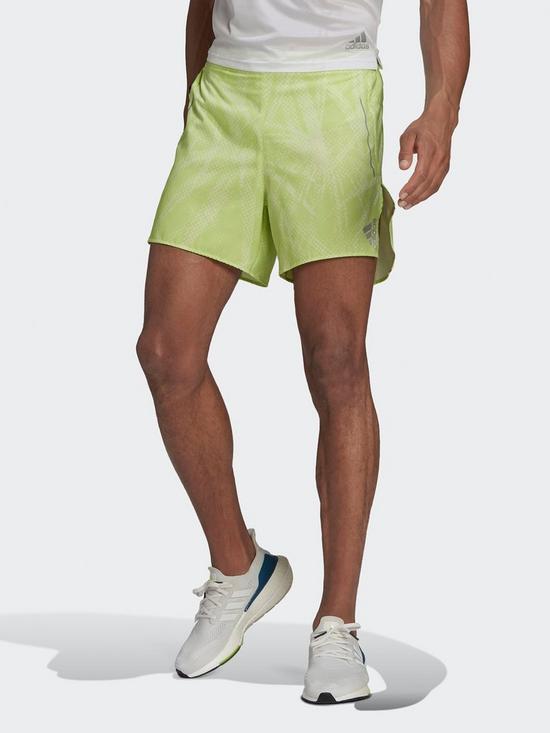 front image of adidas-break-the-norm-shorts