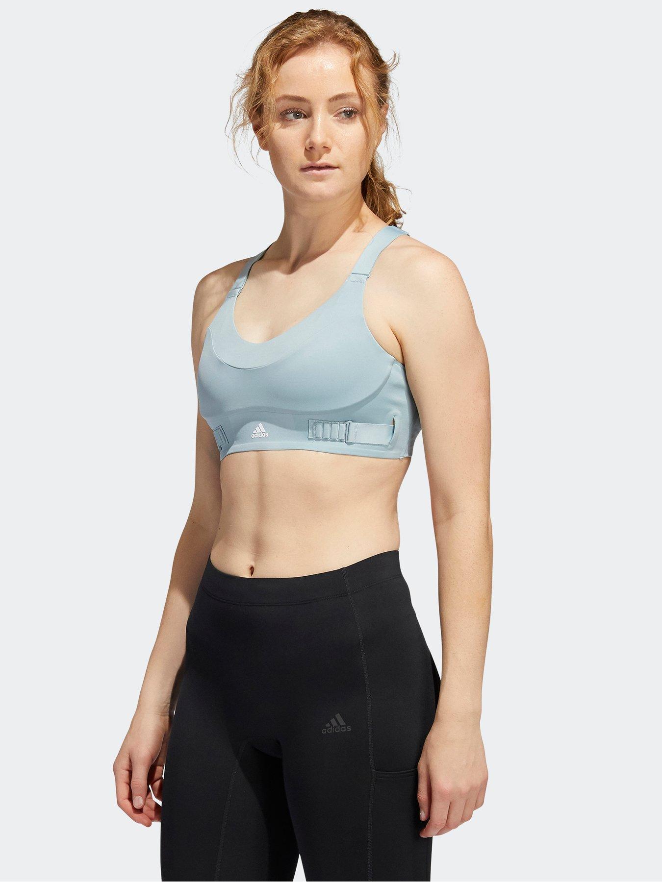 adidas Collective Power Fastimpact Luxe High-Support Bra - White