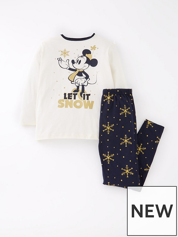 Disney Minnie Mouse Christmas Pajamas for Kids Size 6 Multi 