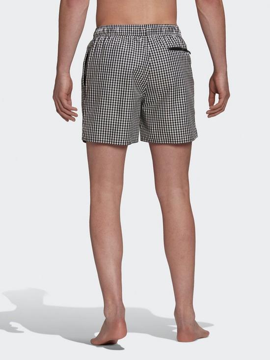 stillFront image of adidas-check-swim-shorts