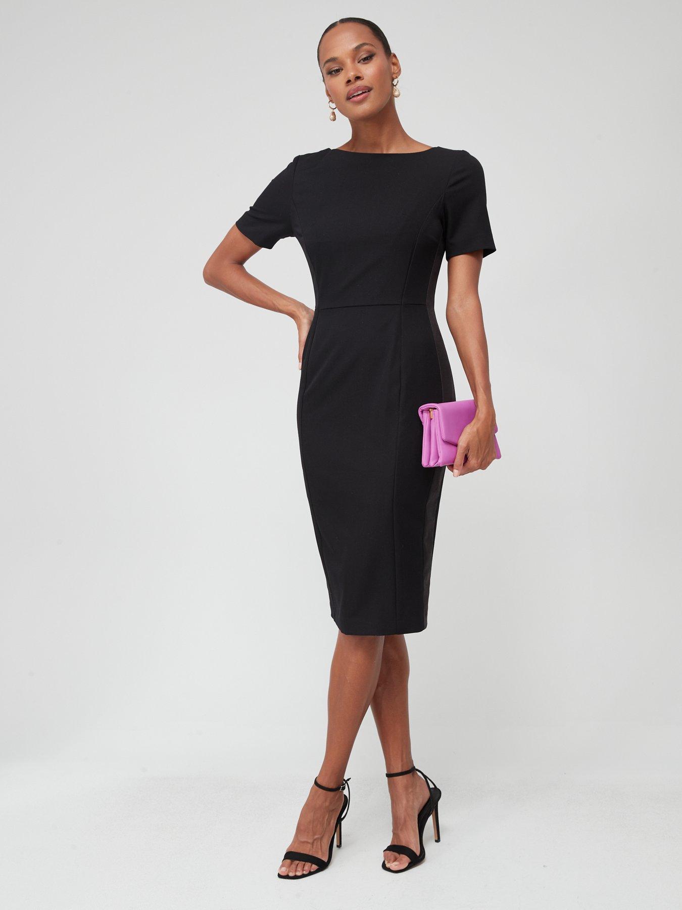 Black dress 2024 next clearance