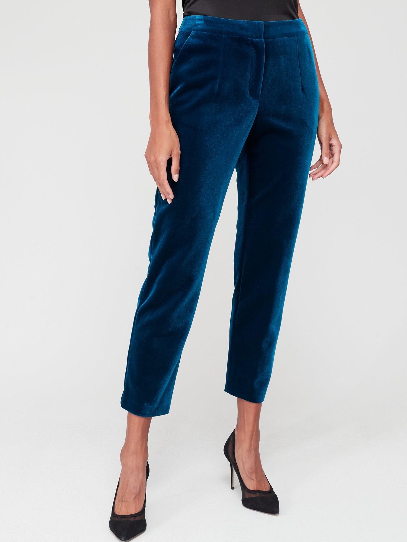 WOMEN FASHION Trousers discount 80% Blue L Polinesia slacks 