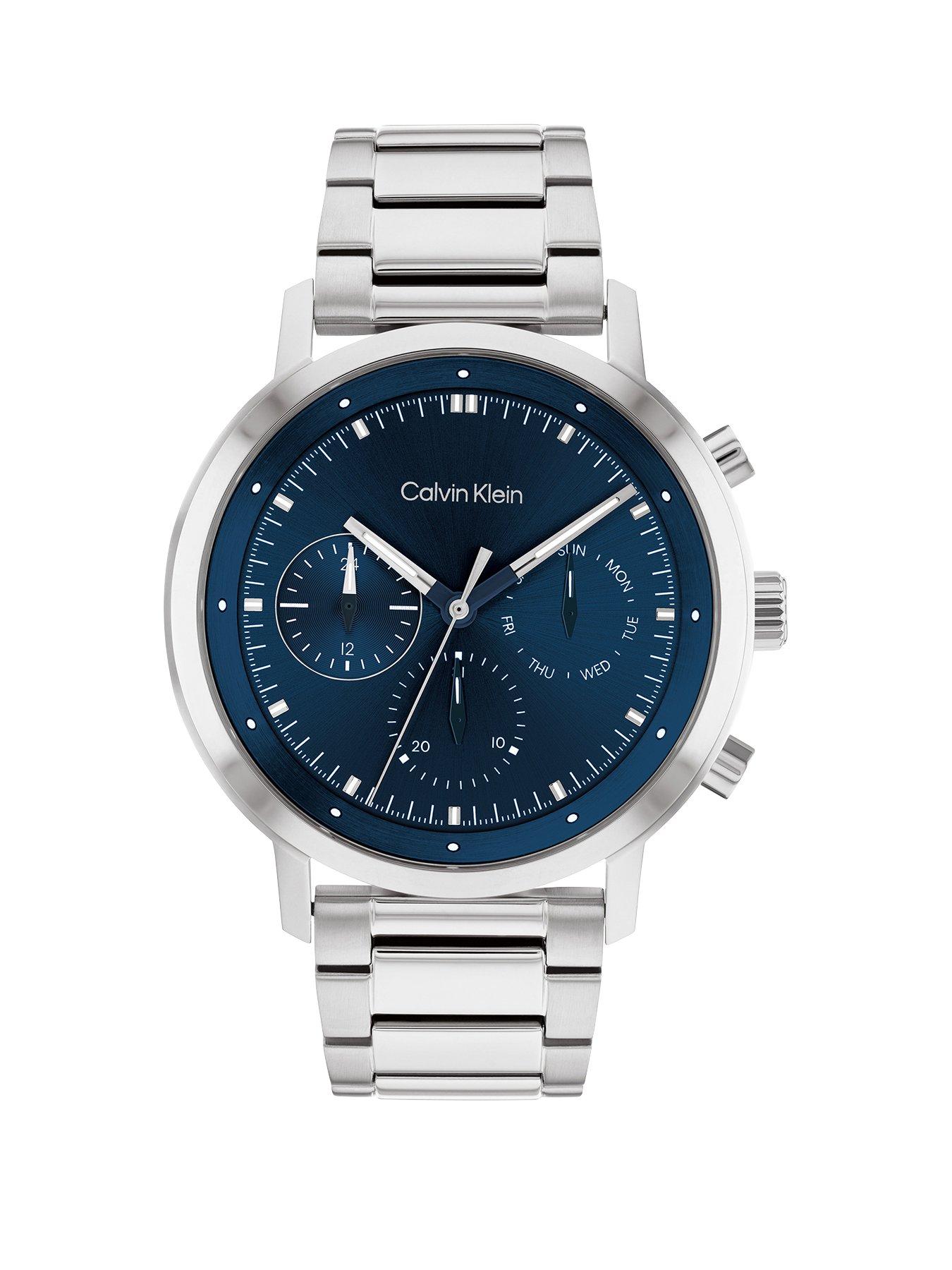 Product photograph of Calvin Klein Gauge Mens Watch from very.co.uk