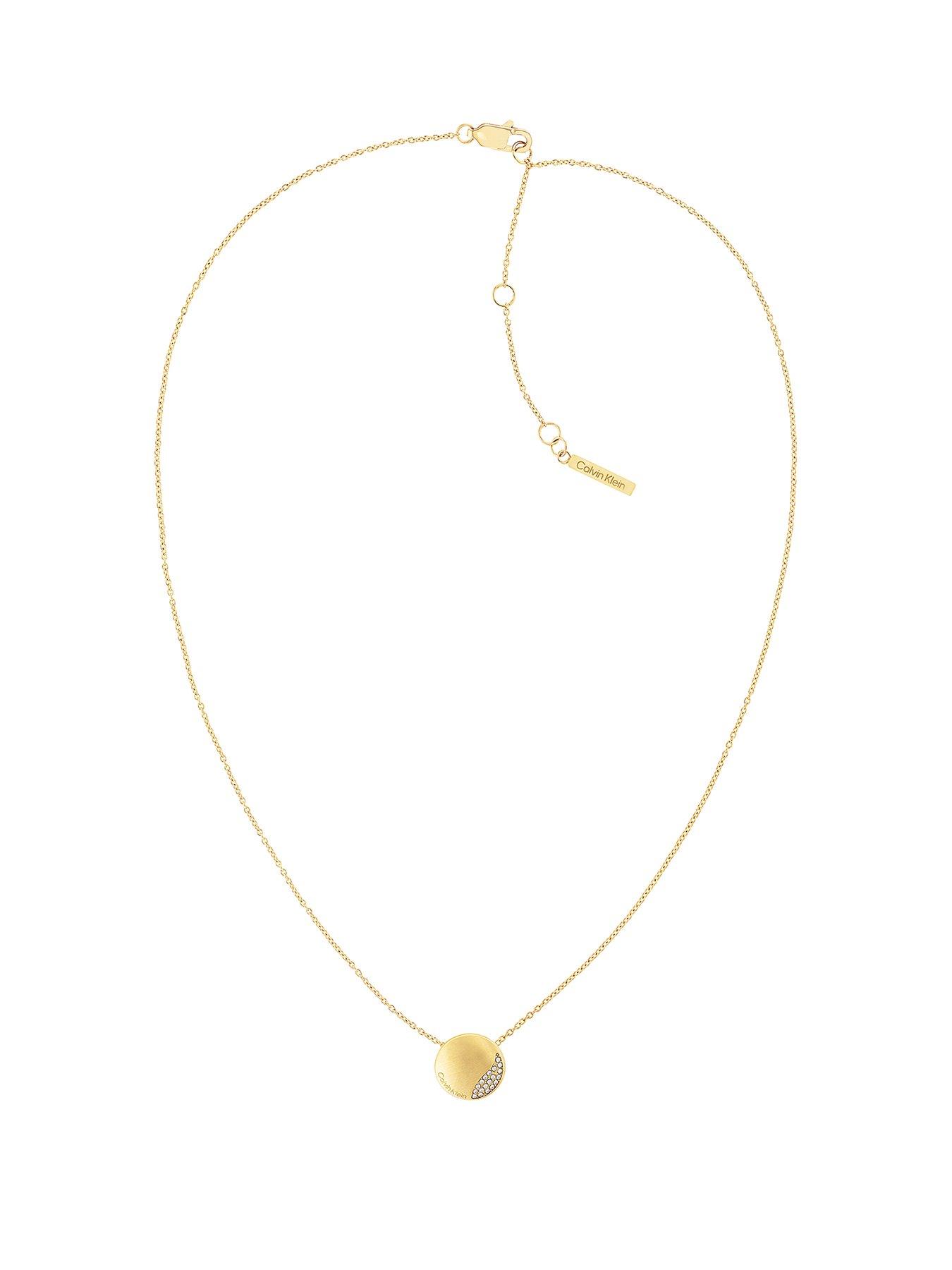 Calvin Klein Minimal Circular Ladies Necklace