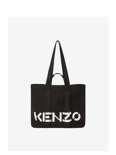 kenzo-large-logonbsptote-bag-blacknbsp