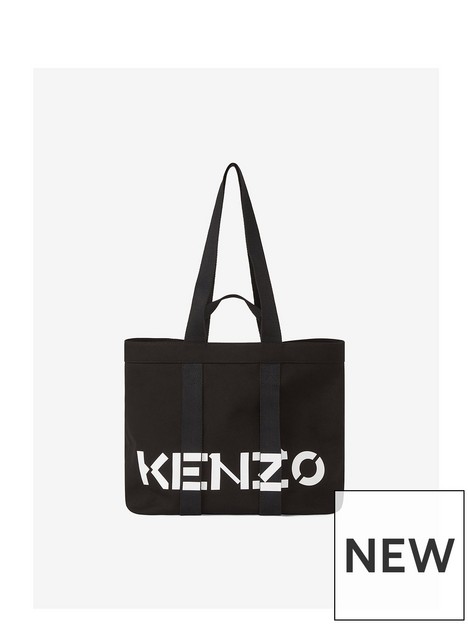 kenzo-large-logonbsptote-bag-blacknbsp