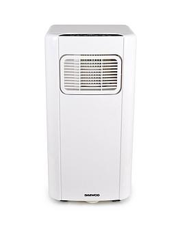 Product photograph of Daewoo 7000btu Portable Air Conditioner from very.co.uk