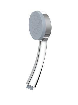 Product photograph of Croydex Presion Pressure Boost 1f Shower Handset Chrome from very.co.uk
