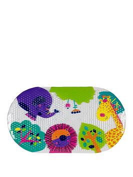 Product photograph of Croydex Animal Kingdom Antibacterial Bath Mat from very.co.uk