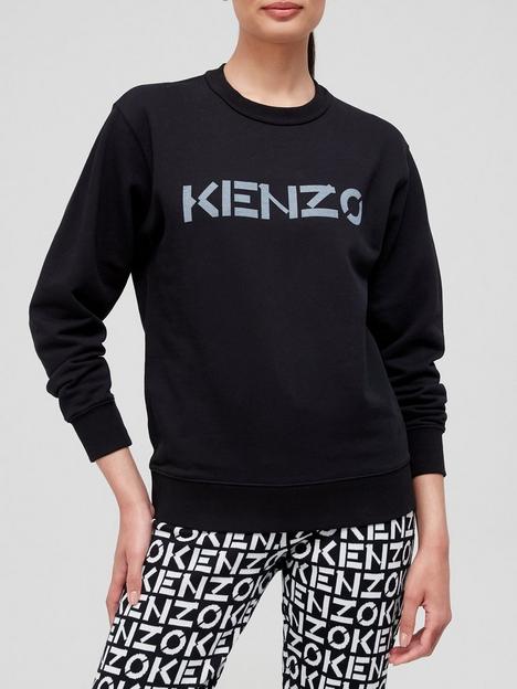 kenzo-classicnbsplogo-sweatshirt-blacknbsp
