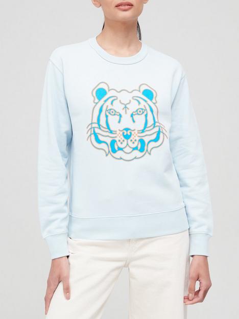 kenzo-k-tiger-classic-sweatshirt-bluenbsp